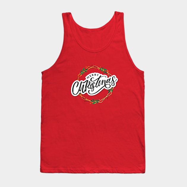 Merry Christmas Tank Top by SSK designs